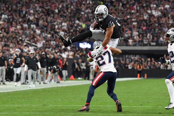 Myles Bryant and the Patriots lost Sunday to the Raiders, better known as Patriots West.